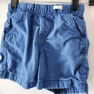 Kid's 2T Blue Shorts Elastic Waist Casual Summer‎ Cargo Playclothes Classic